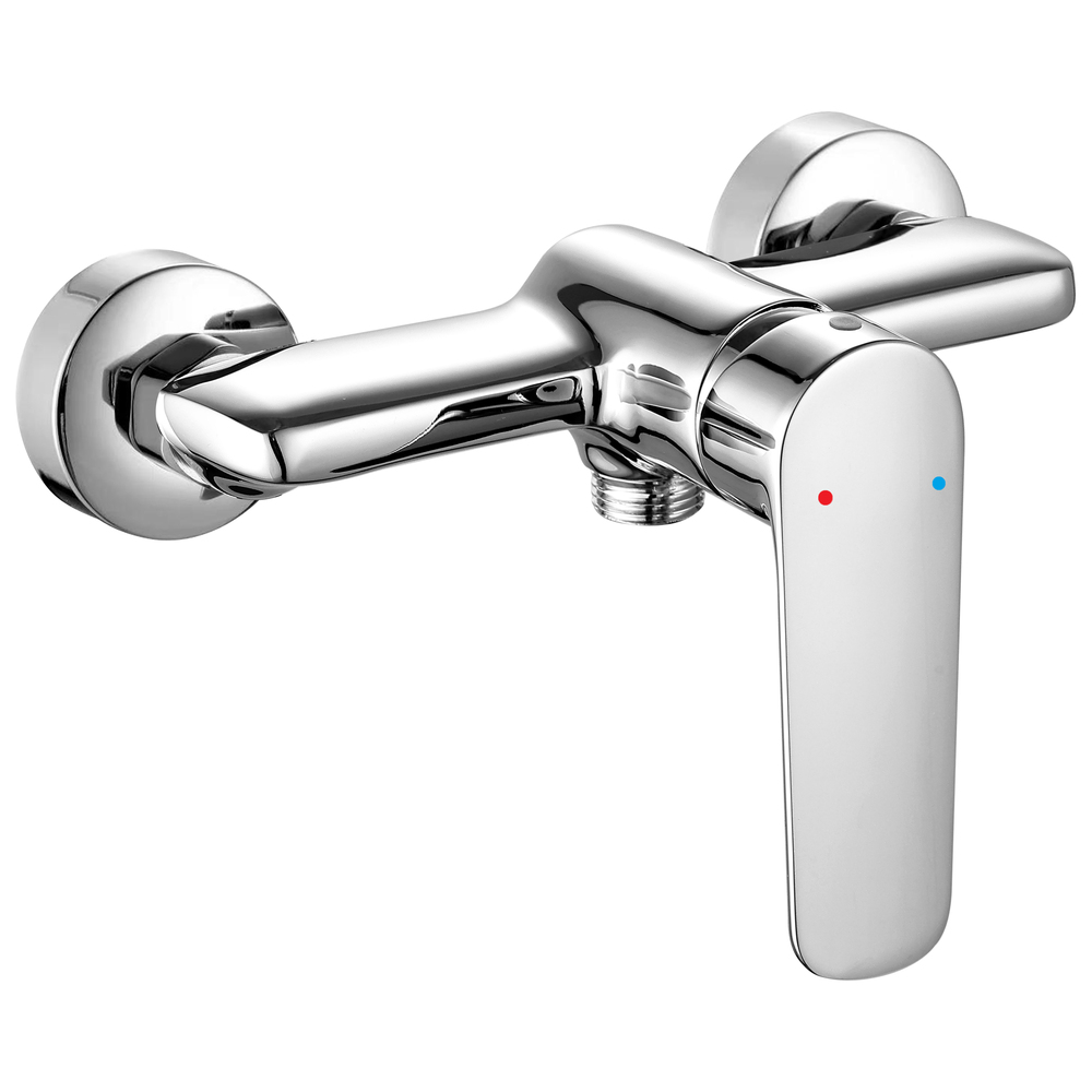 Mitigeur de douche thermostatique chrome, Edouard Rousseau Sferou Mitigeur de douche thermostatique chrome, Edouard Rousseau Sferou