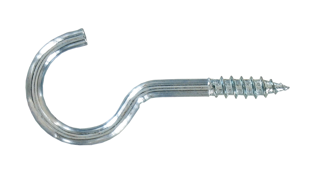 Lot De 20 Crochets Muraux En J - Pour Outils, Garage, Cave - Acier Revêtu - Charge Max 13,6 Kg - Installation Facile