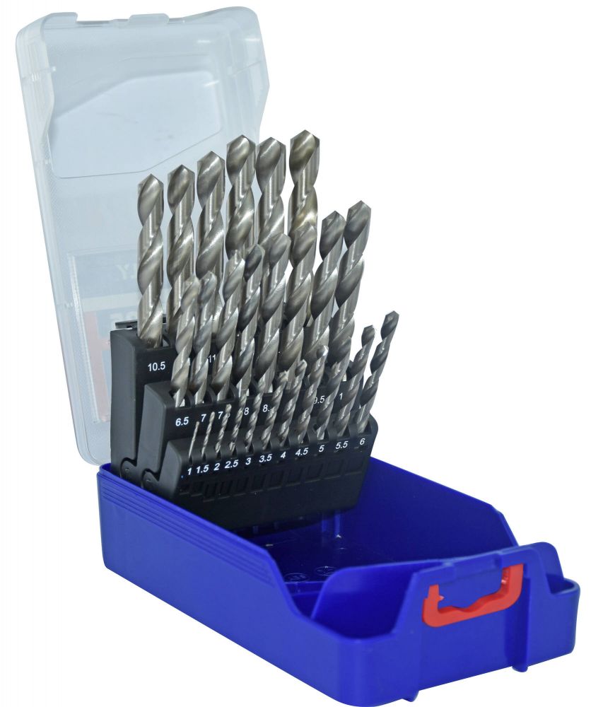 Coffret De 25 Forets étagés HSS TiN KS TOOLS - 1 à 13 Mm - Pour Métal, Bois, Plastique