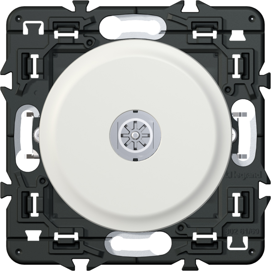 67529 Prise télévision simple Epure finition Acier Satin Art d'Arnould