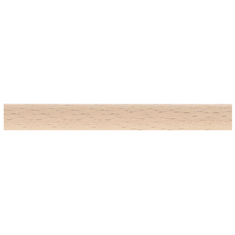 Barre à Rideaux 63-183cm, 16mm Barre à Rideaux Blanc avec Embouts