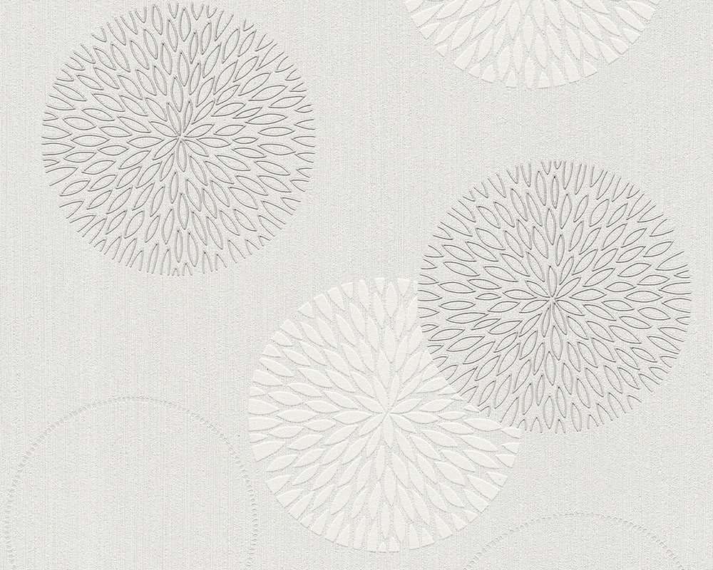 Papier peint intissé vintage feuillage beige mat l.1005 x l.53cm, As Création