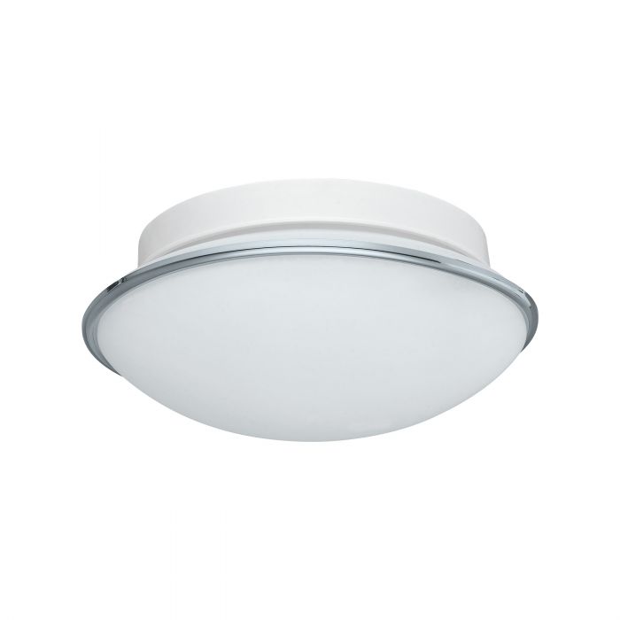 Luminaire En Saillie EGLO Plafonnier FUEVA 5 LED IP44 Blanc | Leroy Merlin