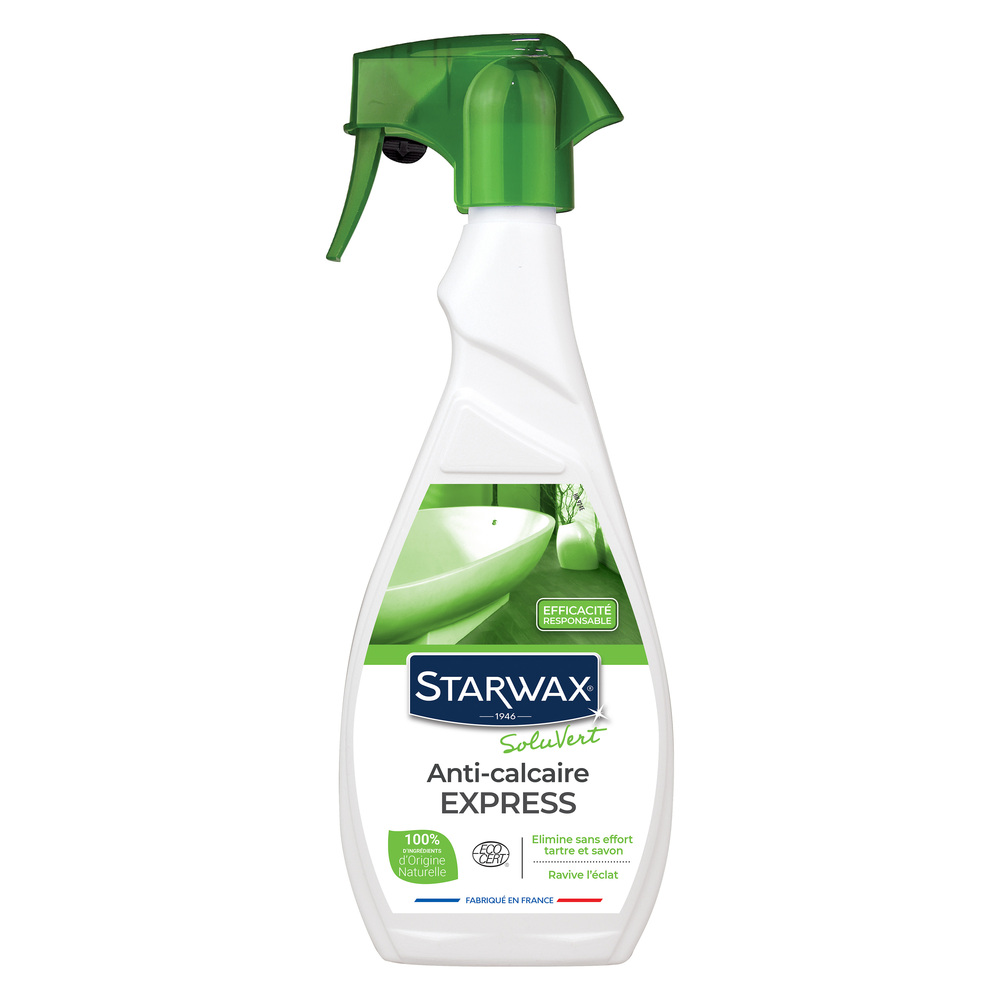 Détartrant express pour salle de bain 500 ml - SOLUVERT