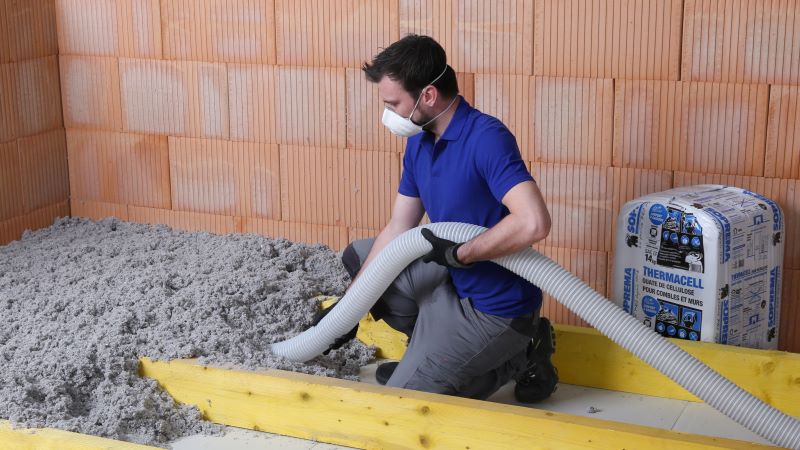 Mise en œuvre de la ouate de cellulose Mise en œuvre de la ouate de cellulose