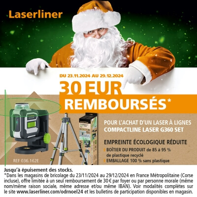offre de remboursement LASERLINER- Hiver 2024