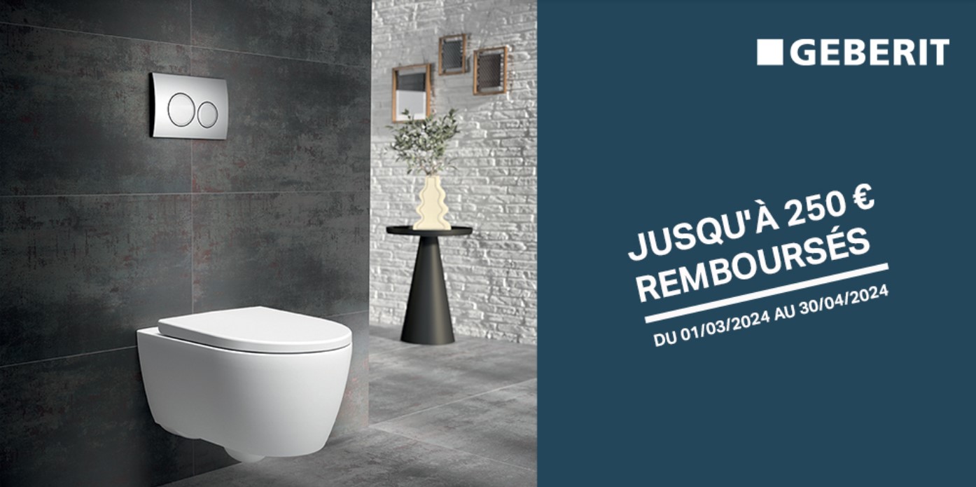 offre de remboursement wc geberit