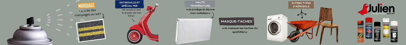 AKZO NOBEL JULIEN Bombe de peinture et aérosol