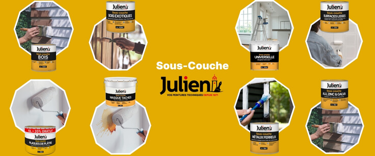 AKZO NOBEL JULIEN Sous-couche peinture spécifique