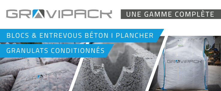 ALBON PREFA GRAVIPACK Béton préfabriqué