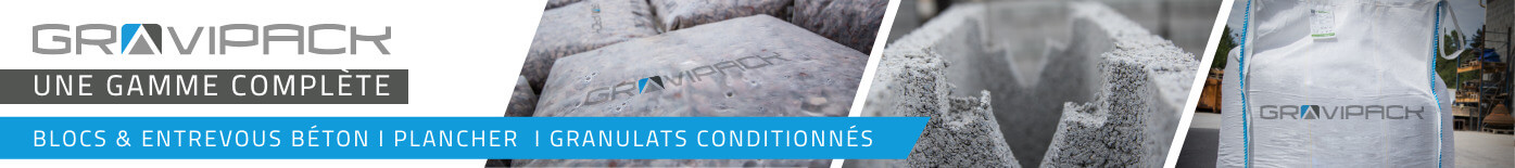 ALBON PREFA GRAVIPACK Béton préfabriqué