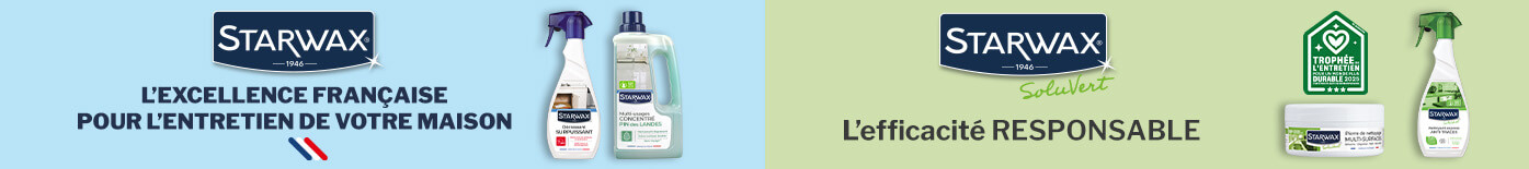 Nettoyant multi-usage et produit désinfectant BRUNEL STARWAX SOLUVERT