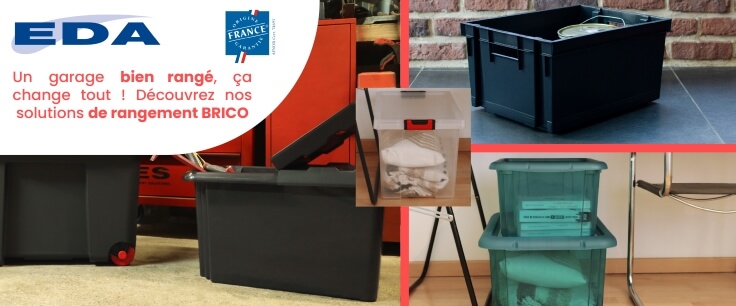 Bac plastique marque EDA