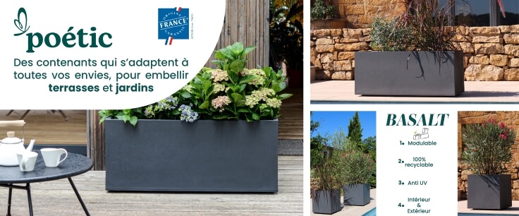 Pot de fleurs et jardinière marque EDA
