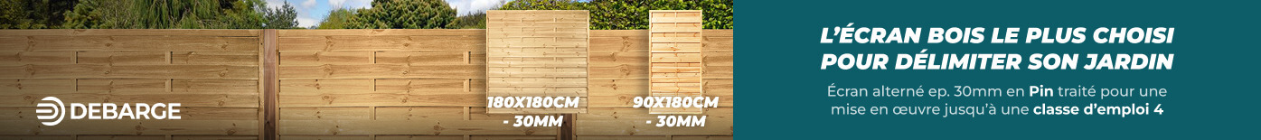 Panneau de bois occultant marque DEBARGE