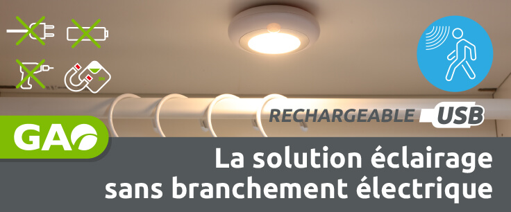 Eclairage de dressing et de cuisine marque GAO