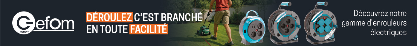 Enrouleur électrique marque GEFOM