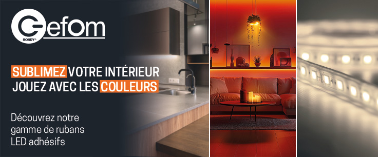 Rubans LED marque GEFOM