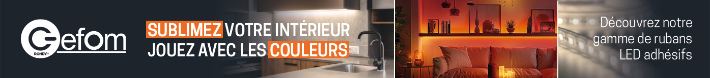 Rubans LED marque GEFOM