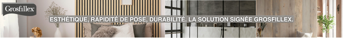 Lambris en PVC Marque GROSFILLEX