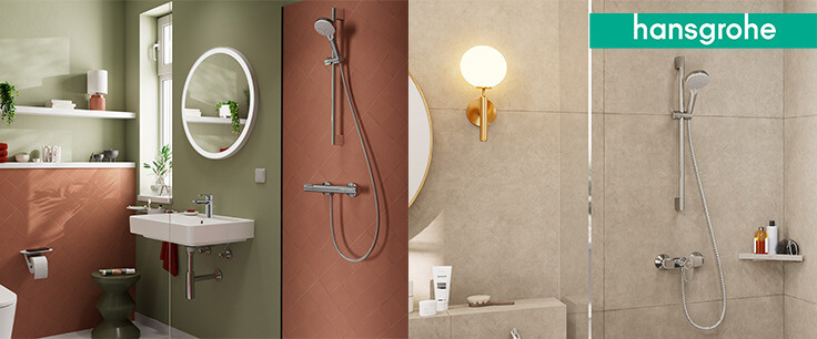 Barre de douche HANSGROHE