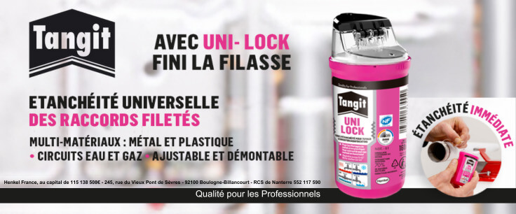 Colle PVC et décapant marque TANGIT HENKEL