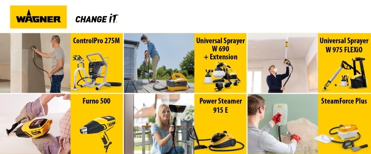 Station de peinture - Pistolet marque WAGNER