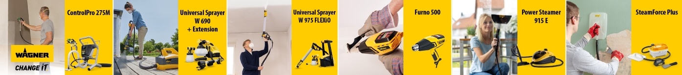 Station de peinture - Pistolet marque WAGNER