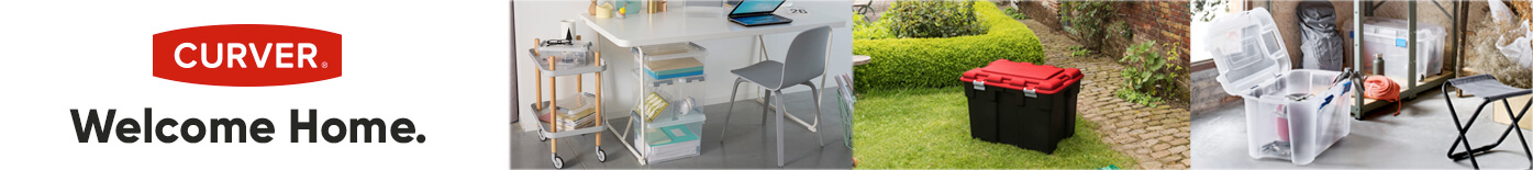 Malle, coffre et bac plastique marque KETER / CURVER