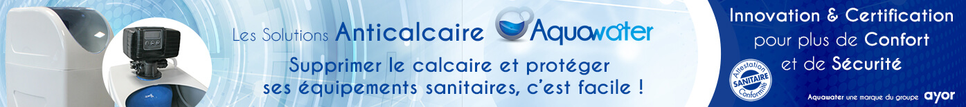 Adoucisseur marque AQUAWATER