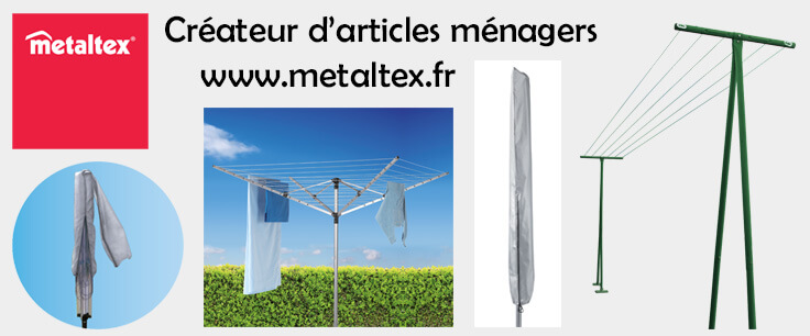 Séchoir à linge et étendage marque METALTEX