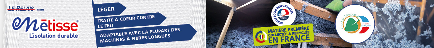 isolation avec des matériaux recyclés le relais métisse