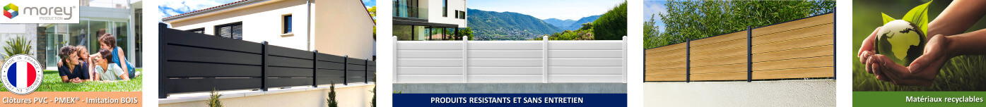 Clôtures PVC MOREY