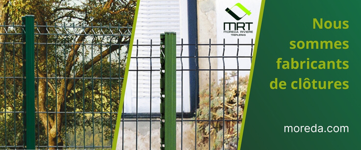 Gamme grillage rigide marque MRT