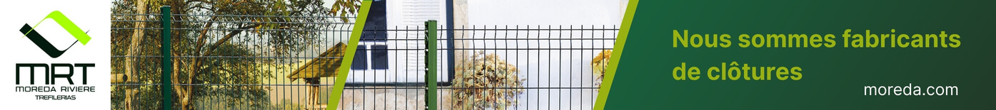 Gamme grillage rigide marque MRT