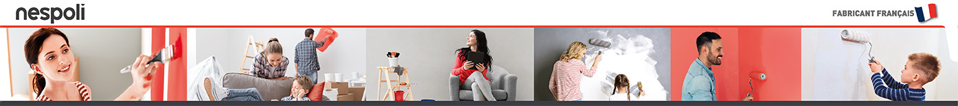 Rouleau et manchon pour peinture marque NESPOLI