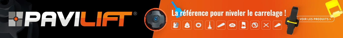 Outillage du carreleur : Croisillon et cale pour carrelage marque PAVILIFT