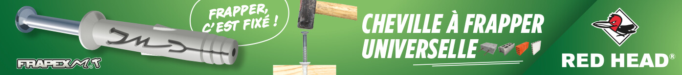 Cheville à frapper RED HEAD