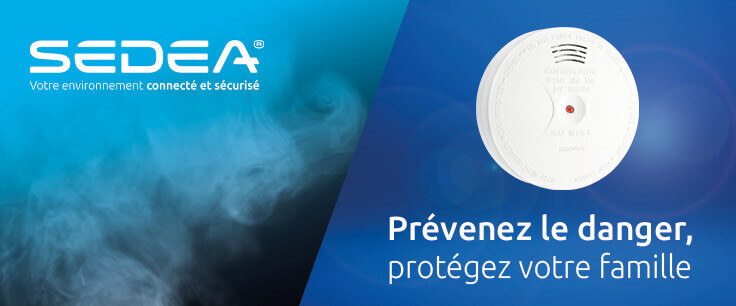 SEDEA Détecteur de fumée