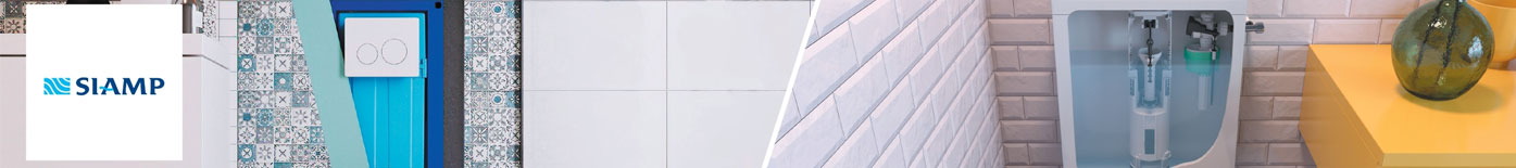 SIAMP Chasse d'eau et m&eacute;canisme de WC