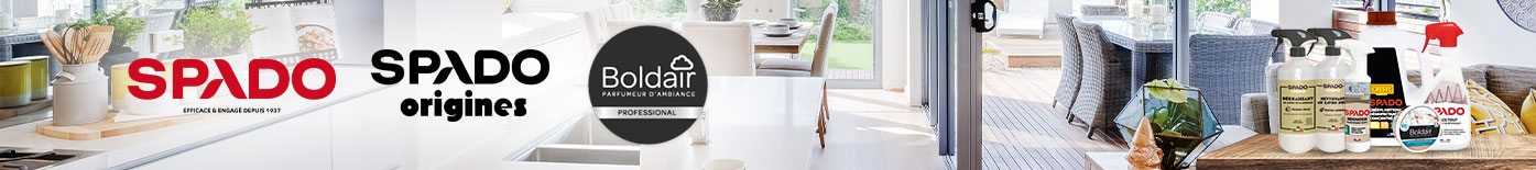 Nettoyant multi-usage et produit désinfectant marque SPADO