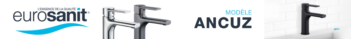 Gamme de robinets de salle de bains marque EUROSANIT