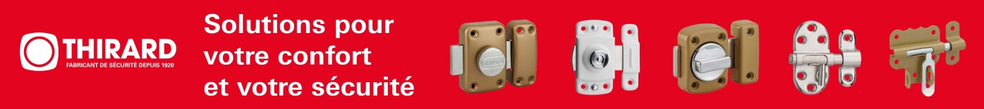 Serrure et verrou pour meuble marque THIRARD