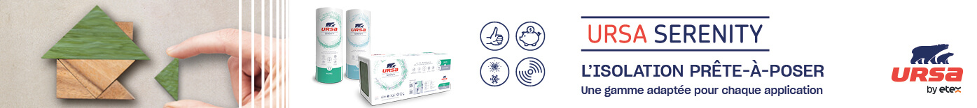 Isolation des murs Marque URSA