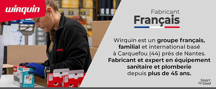 wirquin évacuation et vidage de vasque frabrication française