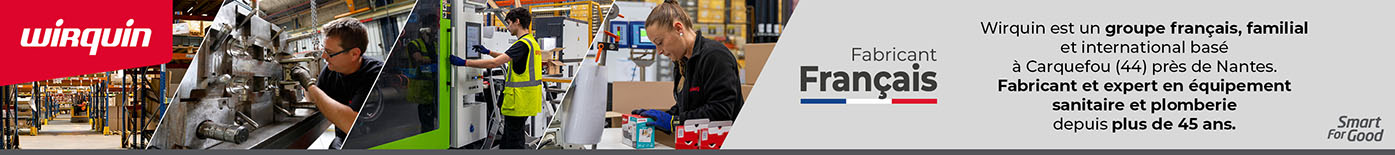 wirquin évacuation et vidage de vasque frabrication française