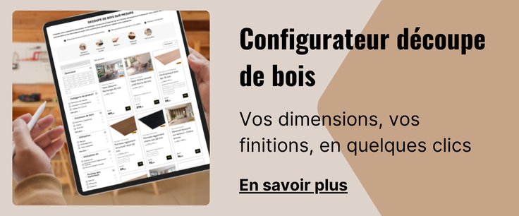 CONFIGURATEUR DE DECOUPE DE BOIS