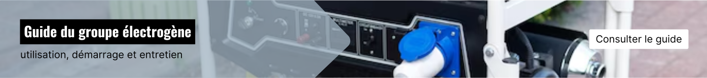 Guide du groupe électrogène