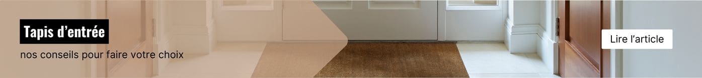 bien choisir son tapis d'entrée