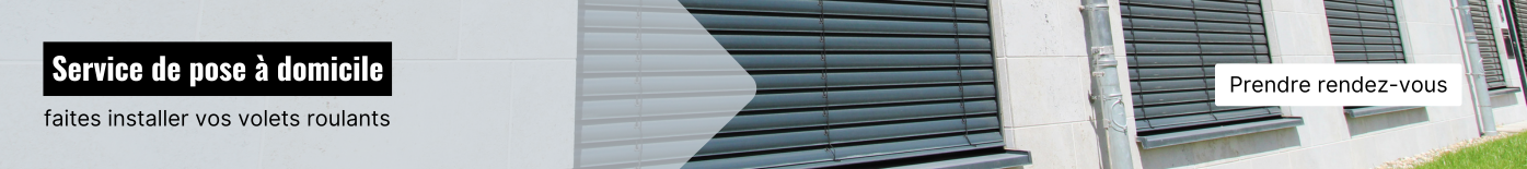 Pose volet roulant